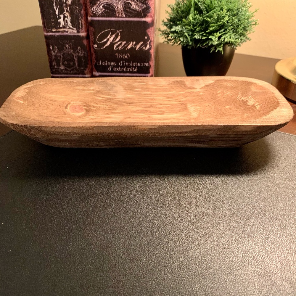 Wood Dough Bowl